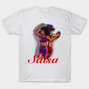 Salsa dancing couple 2- the top 100 gifts ideas for lovers of Salsa T-Shirt